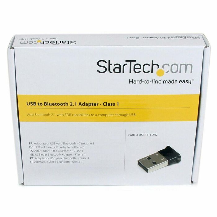 Adaptador Bluetooth Startech USBBT1EDR2 0 Adaptador Bluetooth Startech USBBT1EDR2 0