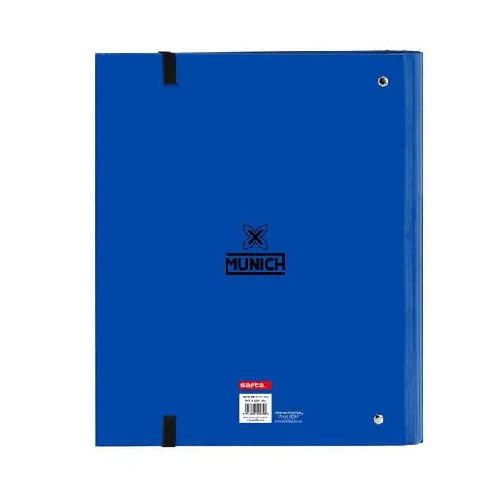 Carpeta de anillas Munich Submarine 27 x 32 x 3.5 cm Azul eléctrico 3