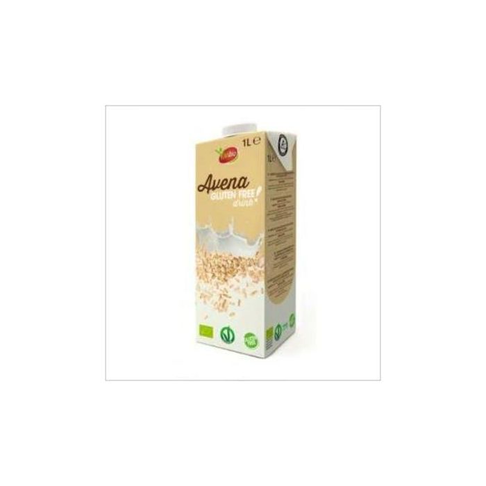 VIVIBIO Bebida Vegetal de Avena 1 Litro Pack de 6 Unidades Ecológica Sin Gluten