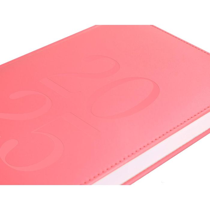 Agenda Encuadernada Liderpapel Creta A5 2025 Semana Vista Color Rosa Papel 70 gr 5