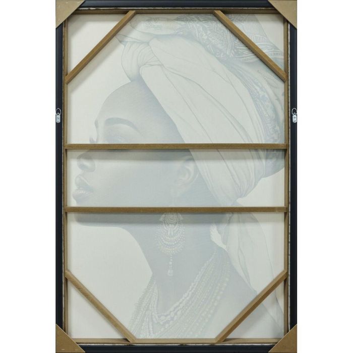 DKD Home Decor Cuadro Colonial Beige Marron 83 x 123 cm (2 Unidades)