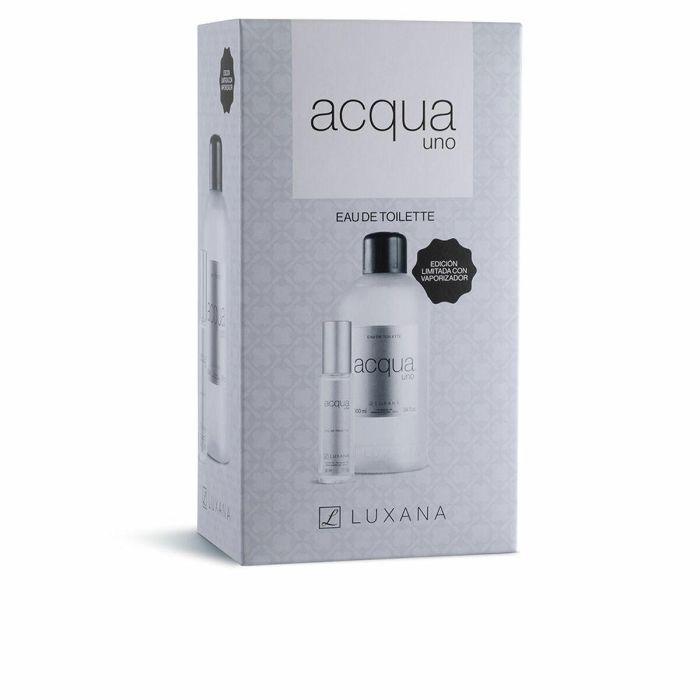 Luxana ACQUA UNO LOTE Cofre de Regalo Unisex - Eau de Toilette 1000 ml + 30 ml Luxana ACQUA UNO LOTE Cofre de Regalo Unisex - Eau de Toilette 1000 ml + 30 ml