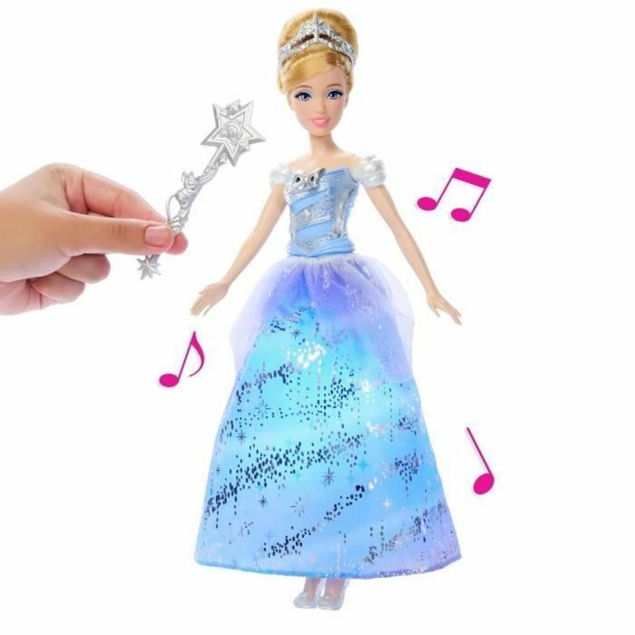Disney Princess Muñeca Cenicienta y su Vestido Encantado JBF94 3