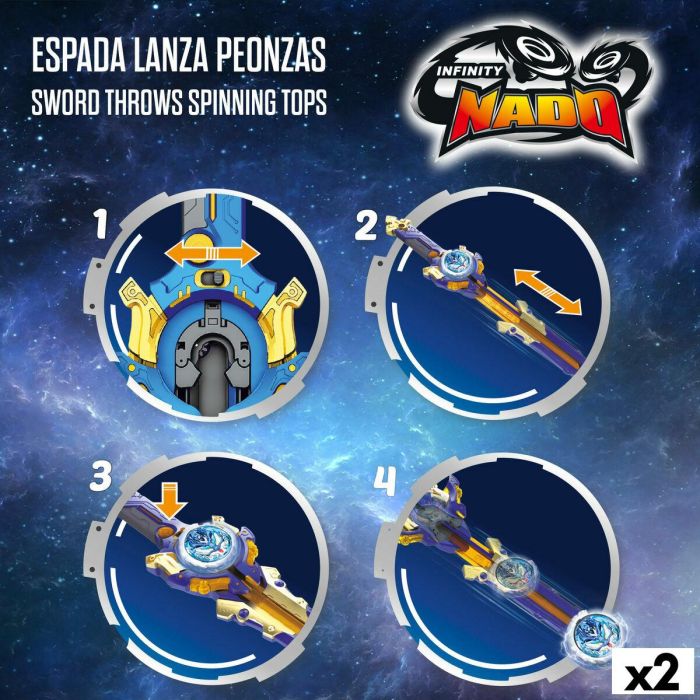 Peonza Infinity Nado (2 Unidades) 18 Peonza Infinity Nado (2 Unidades) 18