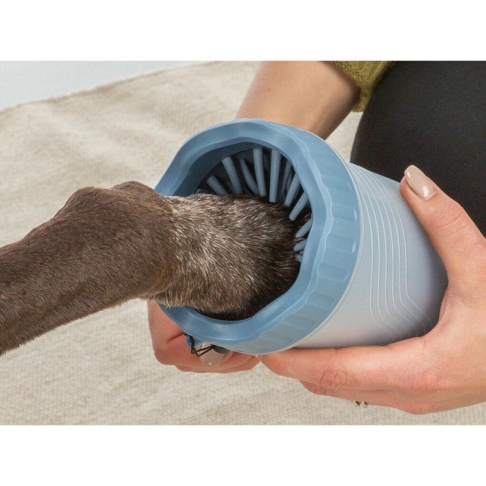 Limpiador de Patas para Perros Trixie Azul M/L 7 Limpiador de Patas para Perros Trixie Azul M/L 7