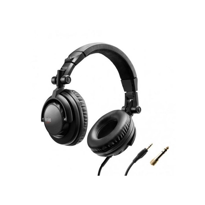 Hercules HDP DJ45 Auriculares Diadema Negro Música Alámbrico 5 cm Supraaural 20-20000 Hz Cable 1 m Negro Adaptador 6,3 mm 0 Hercules HDP DJ45 Auriculares Diadema Negro Música Alámbrico 5 cm Supraaural 20-20000 Hz Cable 1 m Negro Adaptador 6,3 mm 0