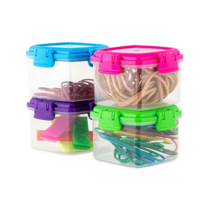 Set de 4 Mini Fiambreras 65 ml Privilege (24 Cajas) 6 Set de 4 Mini Fiambreras 65 ml Privilege (24 Cajas) 6