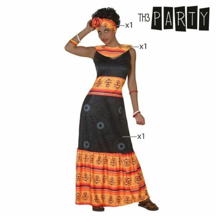Disfraz para Adultos (2 pcs) Africana 3 Disfraz para Adultos (2 pcs) Africana 3