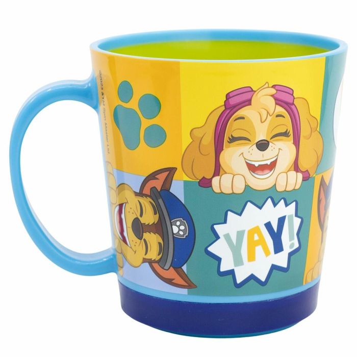 Taza antivuelco paw patrol boy hi there 410 ml 3