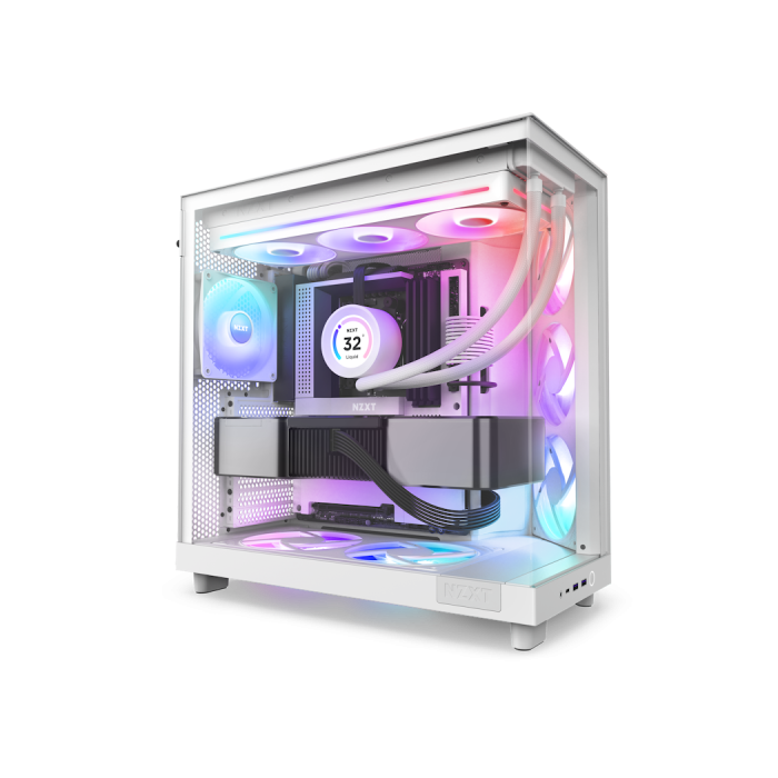 NZXT RF-U36HF-W1 sistema de refrigeración para ordenador Carcasa del ordenador Ventilador 36 cm Blanco 4