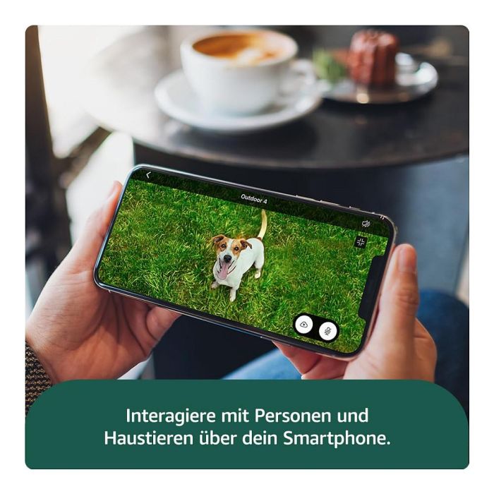 Blink Outdoor 4 - Cámara de Seguridad Exterior 1080p Wi-Fi con Visión Nocturna, Detección de Personas y 2 Años de Batería - Pack de 3 Cámaras - Negro 3