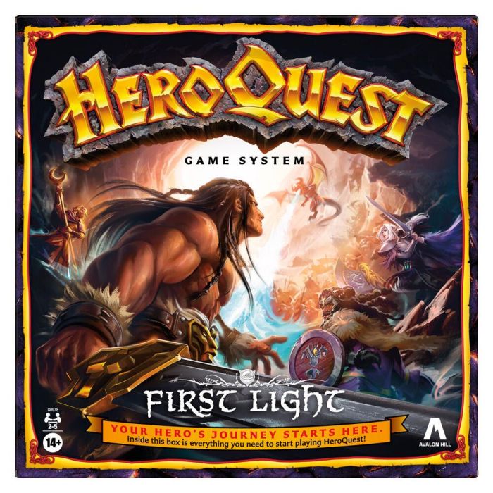 Hasbro HeroQuest First Light Juego de Mesa Español para 2-5 Jugadores +14 Años