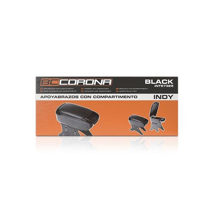 Apoyabrazos Universal Indy Negro Regulable para Coche con Portabebidas Extraíble, Adaptadores y Espacio Mínimo 15cm Cs10 INT67325 5 Apoyabrazos Universal Indy Negro Regulable para Coche con Portabebidas Extraíble, Adaptadores y Espacio Mínimo 15cm Cs10 INT67325 5