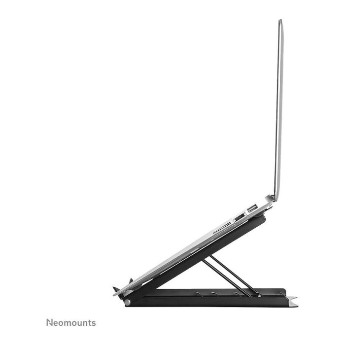 Neomounts NSLS075BLACK Soporte Portátil Plegable Universal para Notebooks de 10-16 Pulgadas, Capacidad 5 kg, 5 Posiciones, Compacto, Color Negro 17