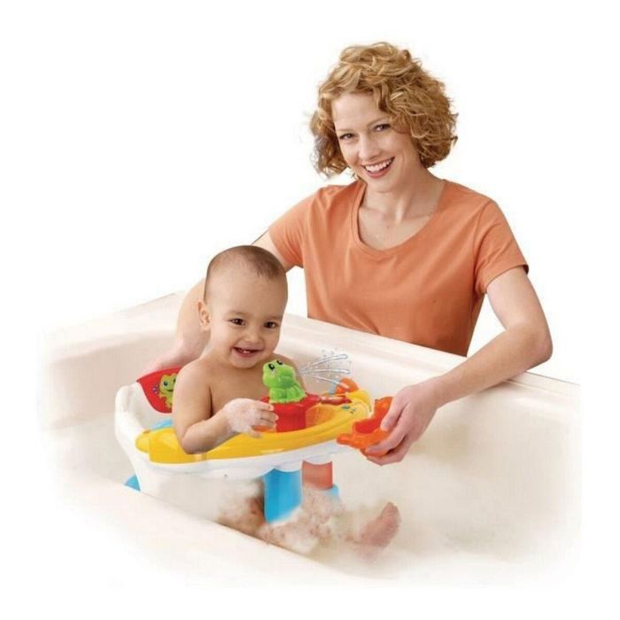 VTech Baby Asiento de Baño Súper Interactivo 2 en 1 y Juguete para Bebés +6 Meses con 4 Botones Luminosos y Rana que Proyecta Agua 2 VTech Baby Asiento de Baño Súper Interactivo 2 en 1 y Juguete para Bebés +6 Meses con 4 Botones Luminosos y Rana que Proyecta Agua 2