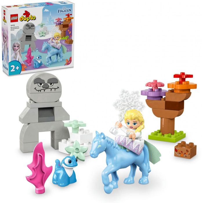 LEGO 10418 DUPLO Disney Elsa y Bruni en el Bosque Encantado - Set de Construcción para Niños Pequeños 2 LEGO 10418 DUPLO Disney Elsa y Bruni en el Bosque Encantado - Set de Construcción para Niños Pequeños 2