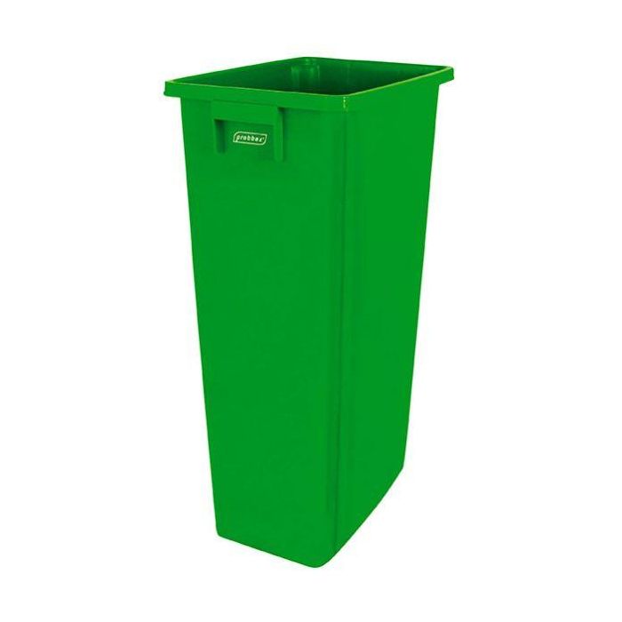 PROBBAX - PB-1090-GRN - Cubo de reciclaje sin tapa - 32 x 46 x 76,2 cm - 80 L 0 PROBBAX - PB-1090-GRN - Cubo de reciclaje sin tapa - 32 x 46 x 76,2 cm - 80 L 0