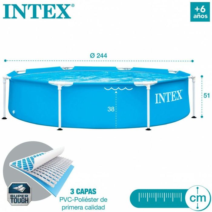 Piscina Desmontable Intex 28205NP 244 x 51 x 244 cm 1828 L 2