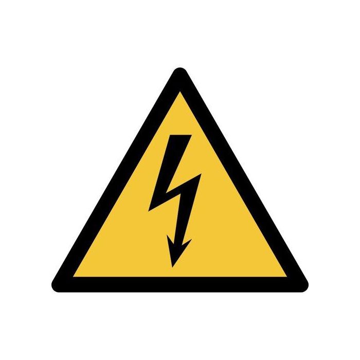 Pictograma Jalema Peligro Electricidad 150X133 Mm. Bolsa De 1