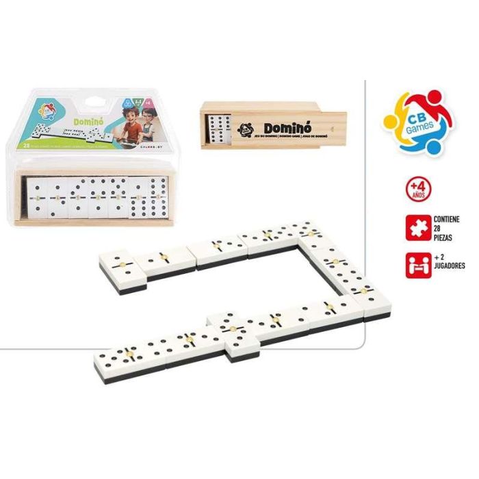 Juego domino chamelo con 28 piezas. 1 Juego domino chamelo con 28 piezas. 1