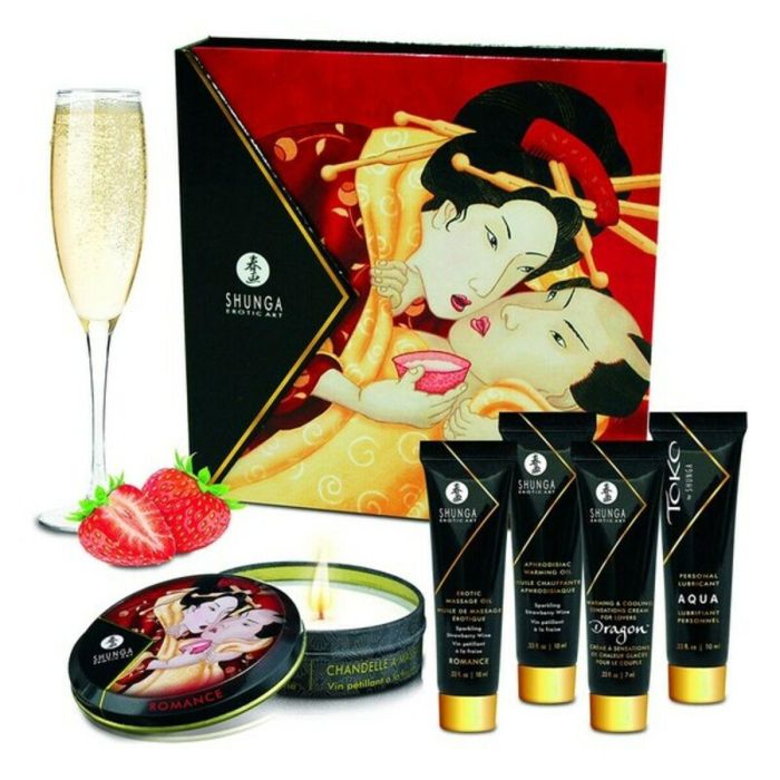 Kit Secretos de Una Geisha Aroma Vino Espumoso Shunga SH8208 0 Kit Secretos de Una Geisha Aroma Vino Espumoso Shunga SH8208 0