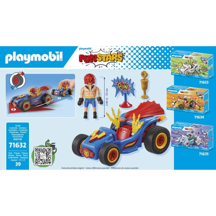 Racing Luchador Funstars 71632 Playmobil 3 Racing Luchador Funstars 71632 Playmobil 3