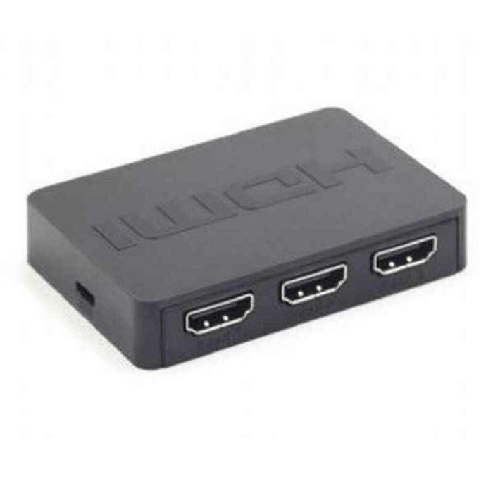 GEMBIRD DSW-HDMI-34 Interruptor de Video HDMI 1.4a Negro