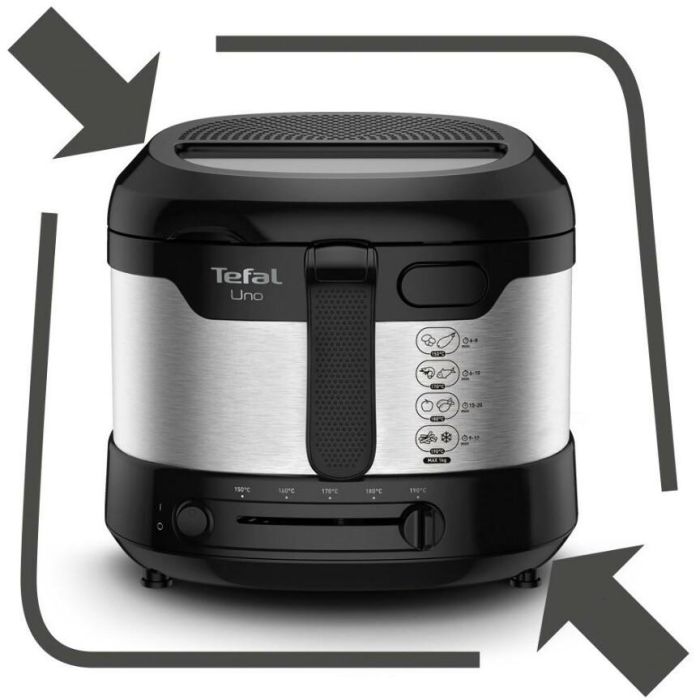 Tefal Uno M FF215D30 - Freidora Compacta para Cocina 6