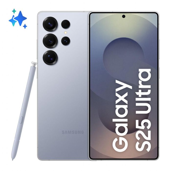 Smartphone Samsung Galaxy S25 Ultra 12 GB RAM 256 GB Azul Plateado 6,9" Qualcomm Snapdragon 8 Elite Smartphone Samsung Galaxy S25 Ultra 12 GB RAM 256 GB Azul Plateado 6,9" Qualcomm Snapdragon 8 Elite