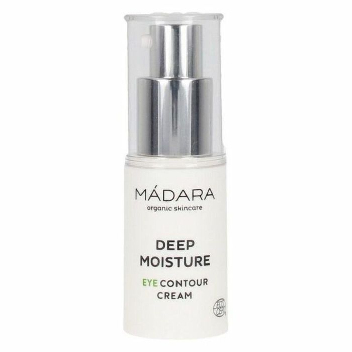 Mádara Organic Skincare DEEP MOISTURE Crema Contorno de Ojos Antiojeras, Antibolsas, Hidratación 24h y Luminosidad 15 ml Mádara Organic Skincare DEEP MOISTURE Crema Contorno de Ojos Antiojeras, Antibolsas, Hidratación 24h y Luminosidad 15 ml