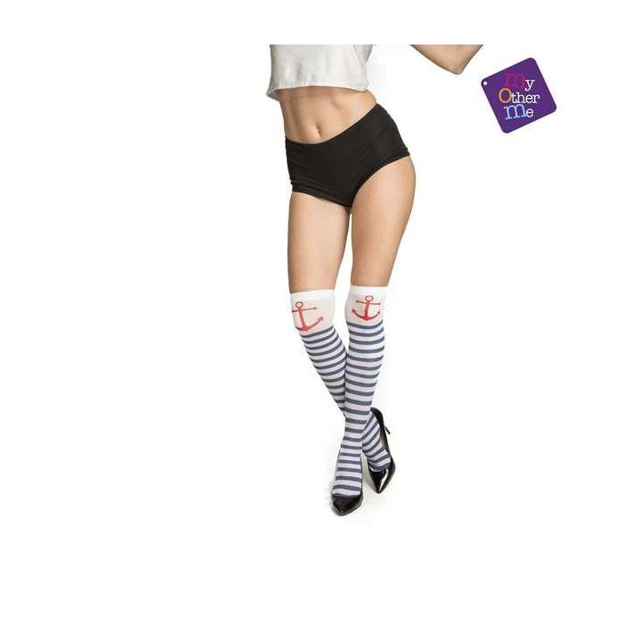 My Other Me Medias marinera Multicolor Talla S 4 My Other Me Medias marinera Multicolor Talla S 4