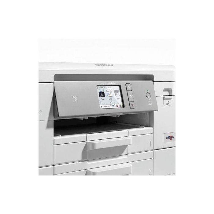 Brother Equipo Multifunción Inkjet Color A4, Lan, Wifi, Nfc, Fax Dúplex Y Gran Capacidad De Papel 4 En 1 Mfcj4540Dw Blanca 3 Brother Equipo Multifunción Inkjet Color A4, Lan, Wifi, Nfc, Fax Dúplex Y Gran Capacidad De Papel 4 En 1 Mfcj4540Dw Blanca 3