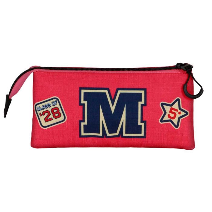 Karactermania Estuche Portatodo Triple Minnie Mouse Class 23x8x11 cm 3