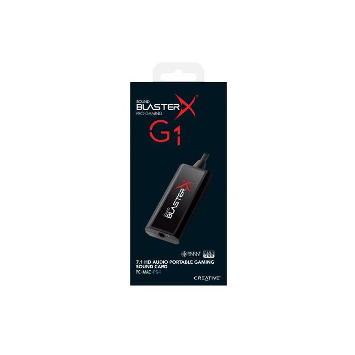 Creative Labs Sound BlasterX G1 7.1 canales USB 1 Creative Labs Sound BlasterX G1 7.1 canales USB 1