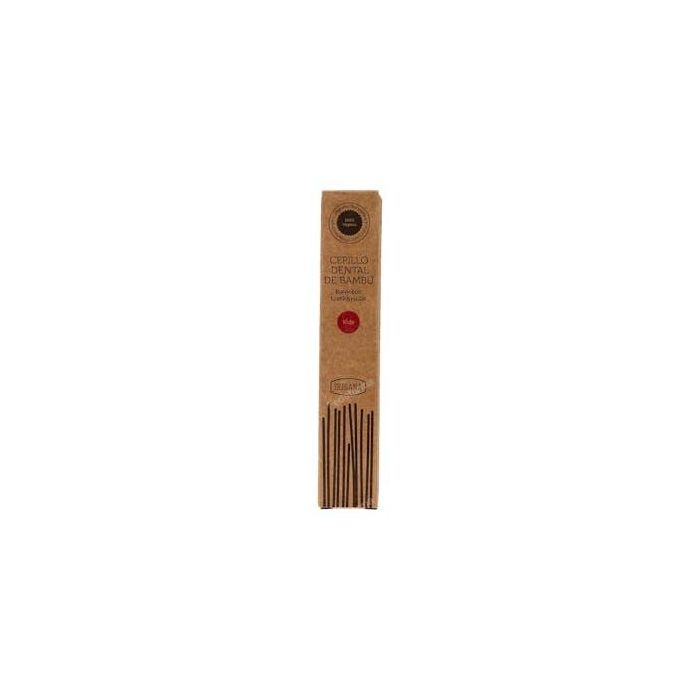 Cepillo Dental Bambú Infantil Rosa