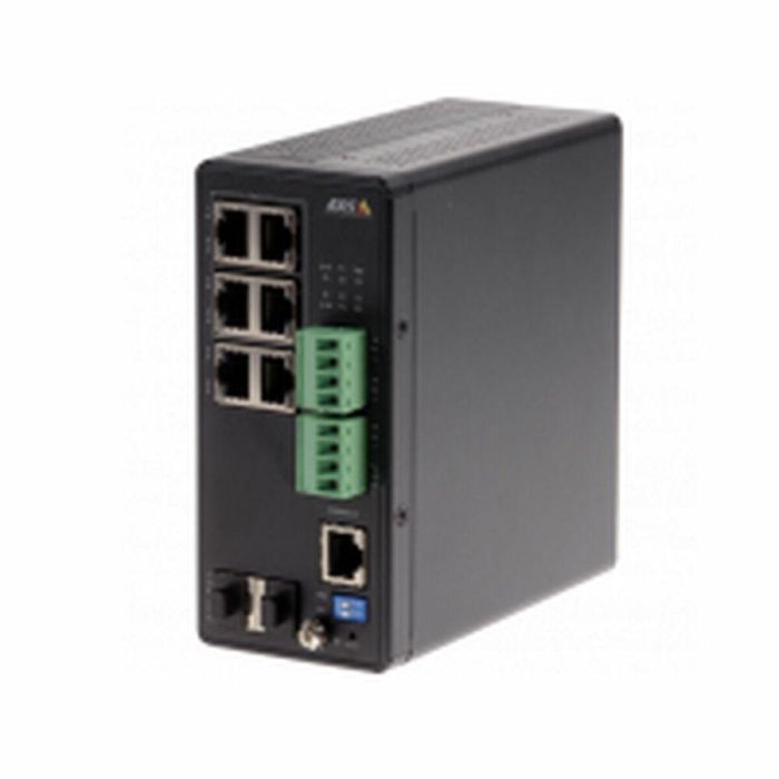 Axis T8504-R Switch PoE Industrial Gigabit Gestionado, 4 Puertos RJ45/SFP, Resistente para Ambientes Extremos (-40 a 75°C) 0 Axis T8504-R Switch PoE Industrial Gigabit Gestionado, 4 Puertos RJ45/SFP, Resistente para Ambientes Extremos (-40 a 75°C) 0