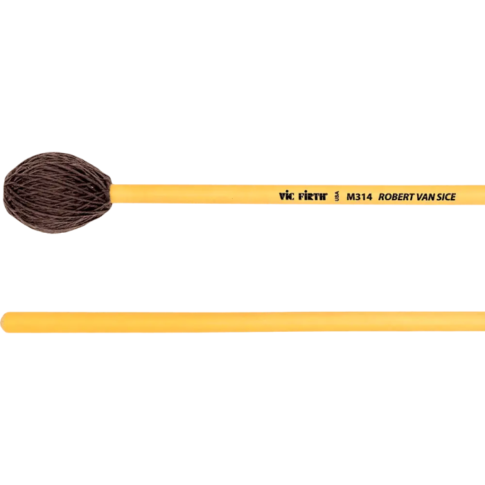 Vic Firth Baquetas Marimba/Vibráfono M314 Robert Van Sice Mediana Dura 2