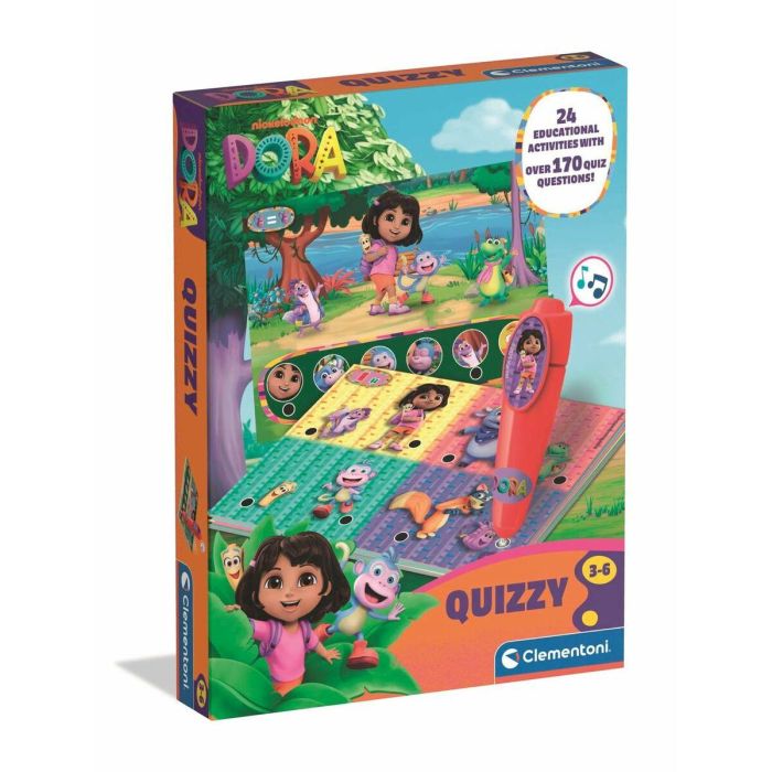 Juego Educativo Clementoni Dora Quizzy 3 Juego Educativo Clementoni Dora Quizzy 3