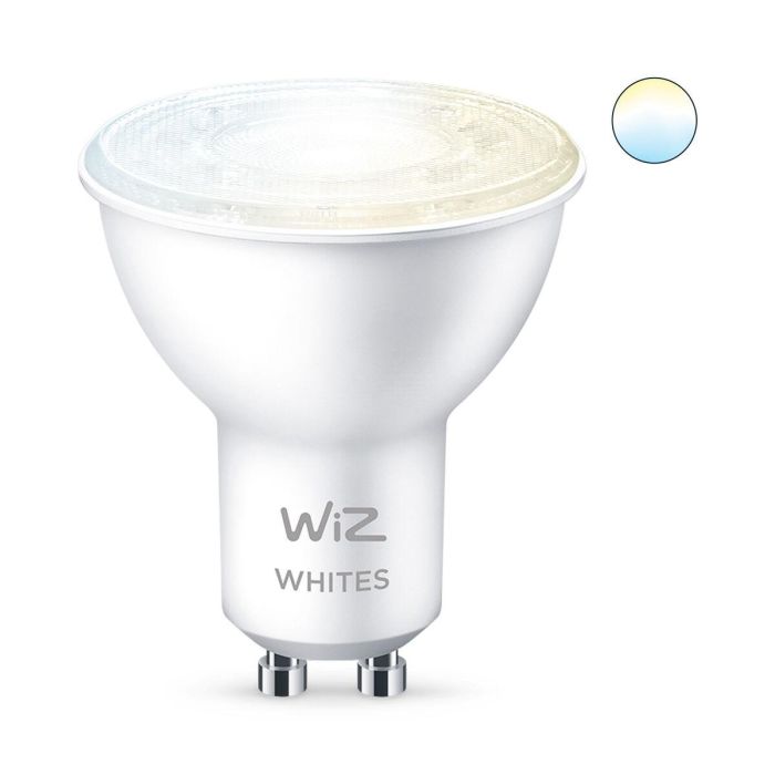 Bombilla Inteligente Wiz 50 W GU10 Wi-Fi LED 2700 K 6500 K 400 lm 4 Bombilla Inteligente Wiz 50 W GU10 Wi-Fi LED 2700 K 6500 K 400 lm 4