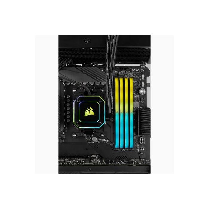 Corsair CMG32GX4M2E3200C16 Vengeance RGB RS Memoria DDM DDR4 32GB (2x16GB) 3200MHz para AMD Ryzen e Intel XMP 4 Corsair CMG32GX4M2E3200C16 Vengeance RGB RS Memoria DDM DDR4 32GB (2x16GB) 3200MHz para AMD Ryzen e Intel XMP 4