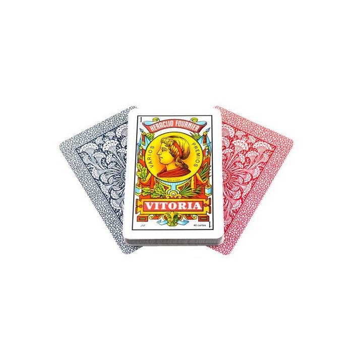 Fournier Nº 12/40 Baraja Española 40 Cartas en Estuche de Celofán