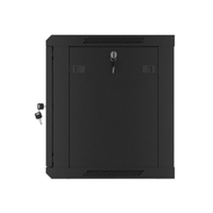 Lanberg WF01-6409-00B armario rack 9U Bastidor de pared Negro 8