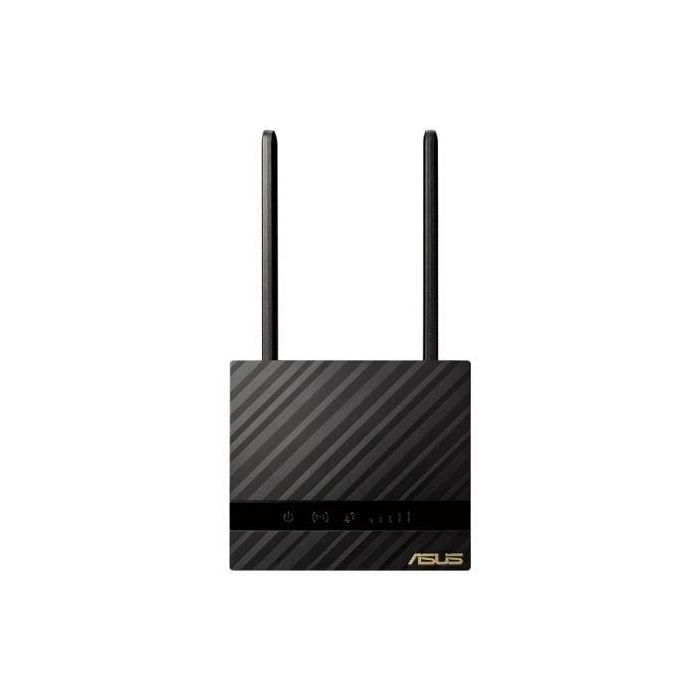 Asus 90IG07E0-MO3H00 Router Inalámbrico 4G-N16 LTE WiFi N300 300Mbps con Ranura SIM y Antenas Desmontables 150/50Mbps