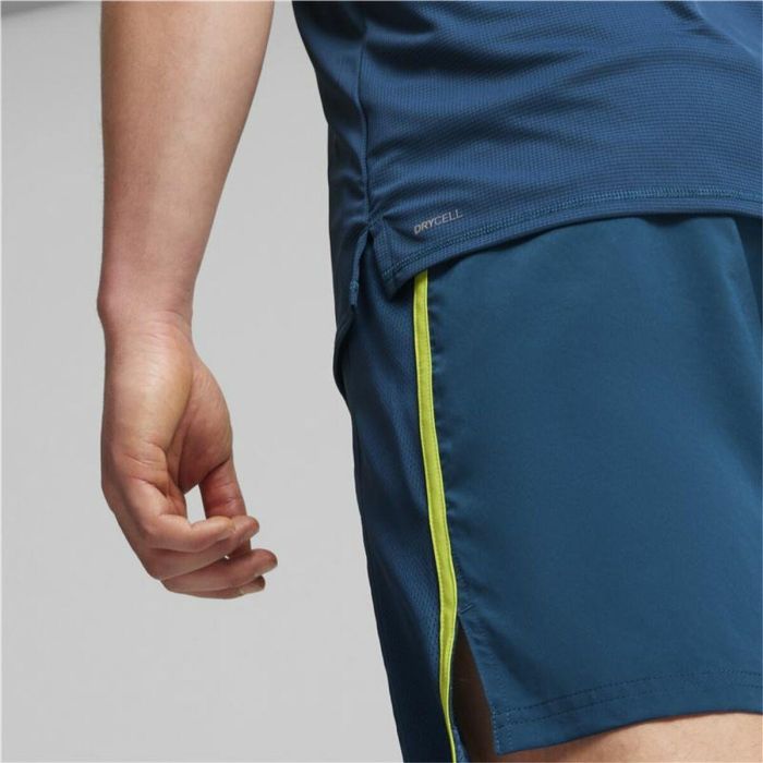 Camiseta de Manga Corta Hombre Puma Run Favourite Azul oscuro XL 3