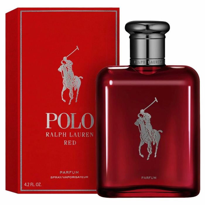 Ralph Lauren Polo Red Parfum Fragancia para Hombre Eau de Parfum Amaderada Recargable Vaporizador 125 ml
