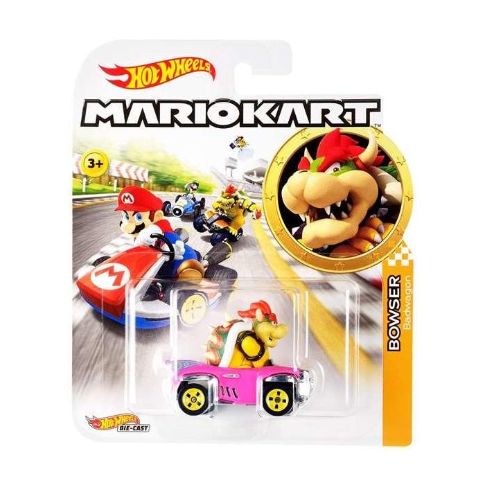 Coche hot wheels mario kart escala 1:64 - modelos surtidos 15 Coche hot wheels mario kart escala 1:64 - modelos surtidos 15