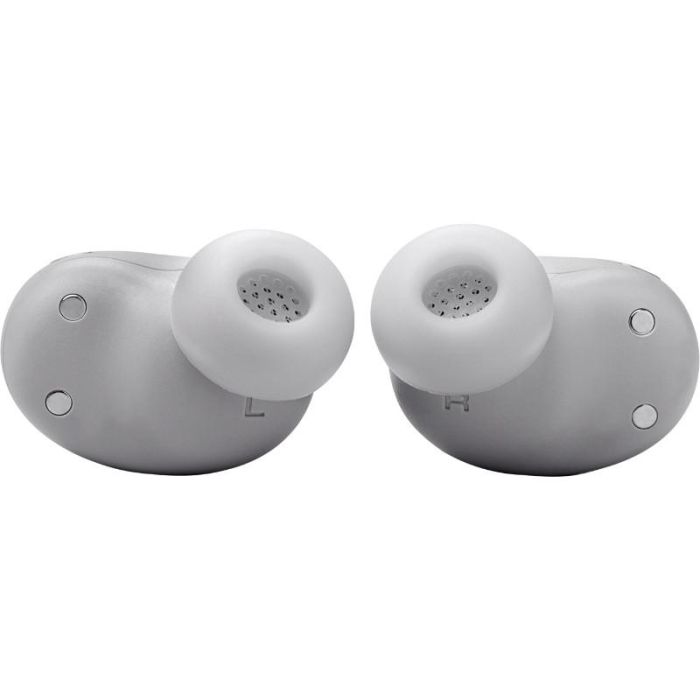 JBL Live Buds 3 Auriculares Inalámbricos Bluetooth, Color Plata, Resistentes al Agua IP55, Llamadas/Música/Deporte 5