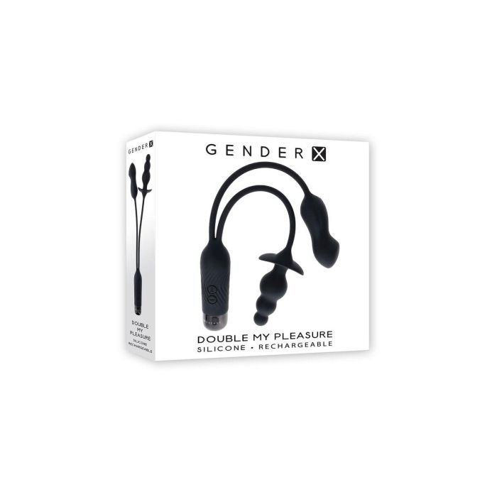 Vibrador anal Gender X Gender X Negro 1