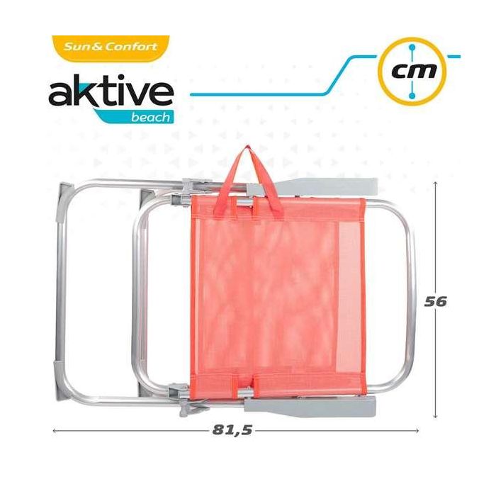 Color Baby Silla Plegable Aluminio Fija Textileno Flamingo 48x50x88 cm 6 Color Baby Silla Plegable Aluminio Fija Textileno Flamingo 48x50x88 cm 6