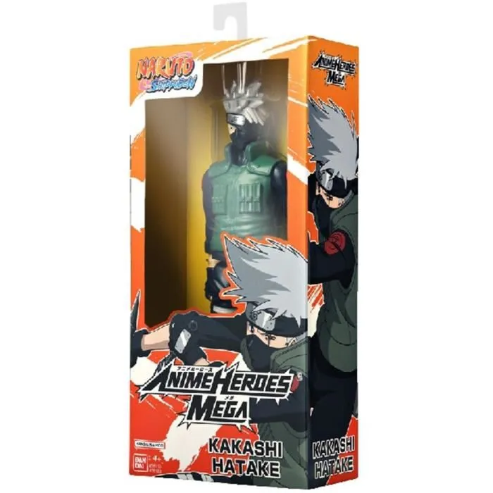 Bandai Naruto Shippuden Figura Articulada Kakashi Hatake Mega - 30 cm BAN3296580381531 4